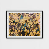 Action Men - Ancient Thai Temple Art Print / Canvas Vibrant Fresco, Tumultuous Battle Scene, Prints
