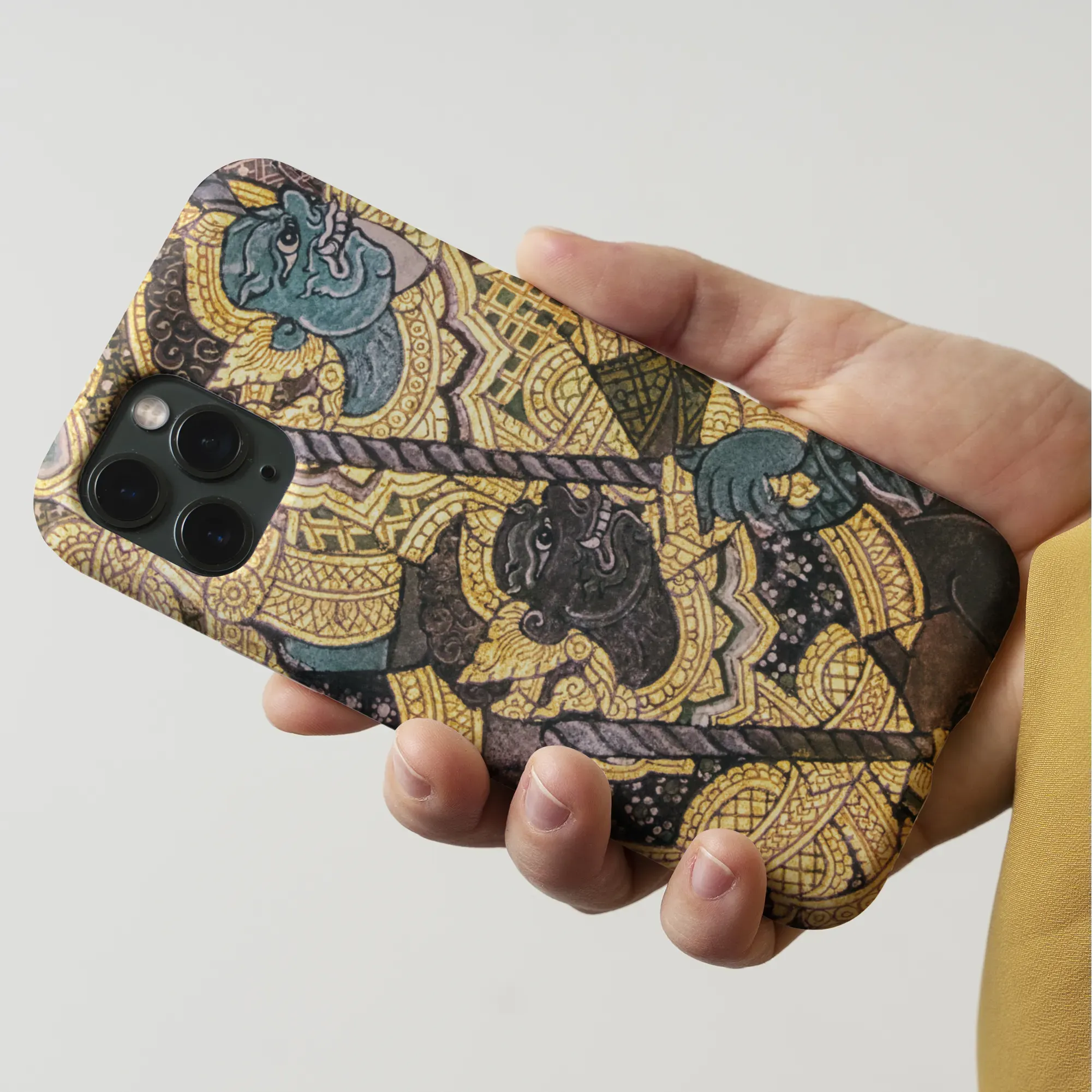 Action Men - Thai Aesthetic Art Phone Case - Mobile Phone Cases - Aesthetic Art