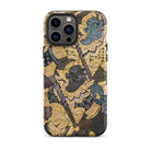 Action Men Thai Temple Art Iphone Case, 13 Pro Max / Matte, Ornate Phone Case Thai Art