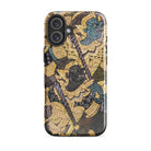 Action Men Thai Temple Art Iphone Case, Phone Case Thai Art