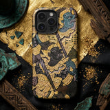 Action Men - Thai Temple Art Iphone Case, Mobile Phone Cases, Toby Leon