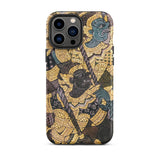 Action Men - Thai Temple Art Phone Case Iphone 13 Pro Max / Matte Ornate Phone Case Thai Art Ancient Artistry, Spellbinding Ramayana