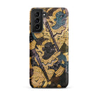 Action Men Thai Temple Art Samsung Case, Galaxy S21 Plus / Glossy, Smartphone Case Traditional Thai Art Design Mythical Figures