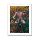 Adam in Paradise - Kristian Zahrtmann Fine Art Print, Framed Painting Adam Garden Eden