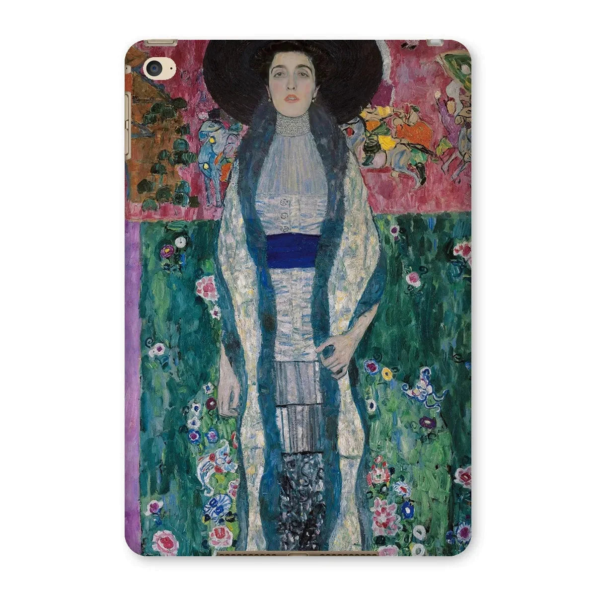 Adele Bloch - bauer By Gustav Klimt Aesthetic Ipad Case - Slim Designer Back Cover - Ipad Mini 4 - Gloss - Tablet
