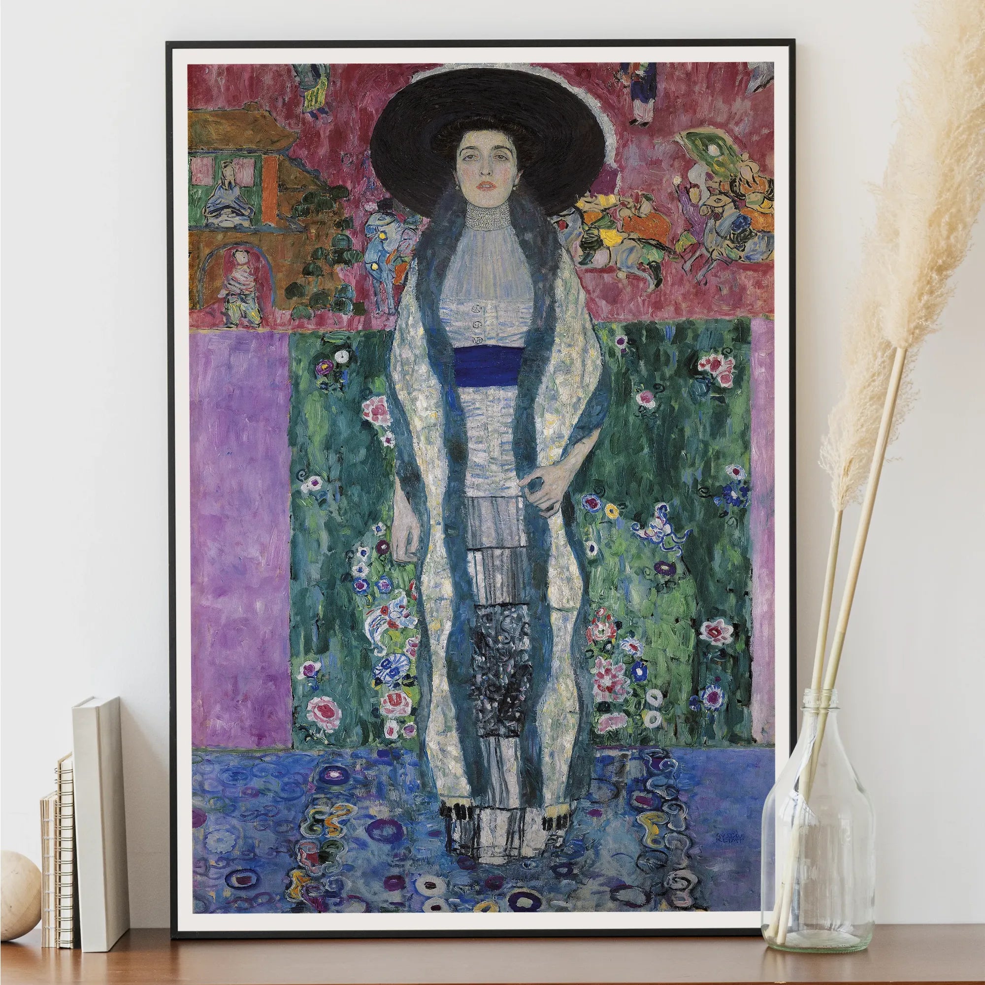 Adele Bloch-bauer By Gustav Klimt Fine Art Print - Posters Prints & Visual Artwork - Aesthetic Art