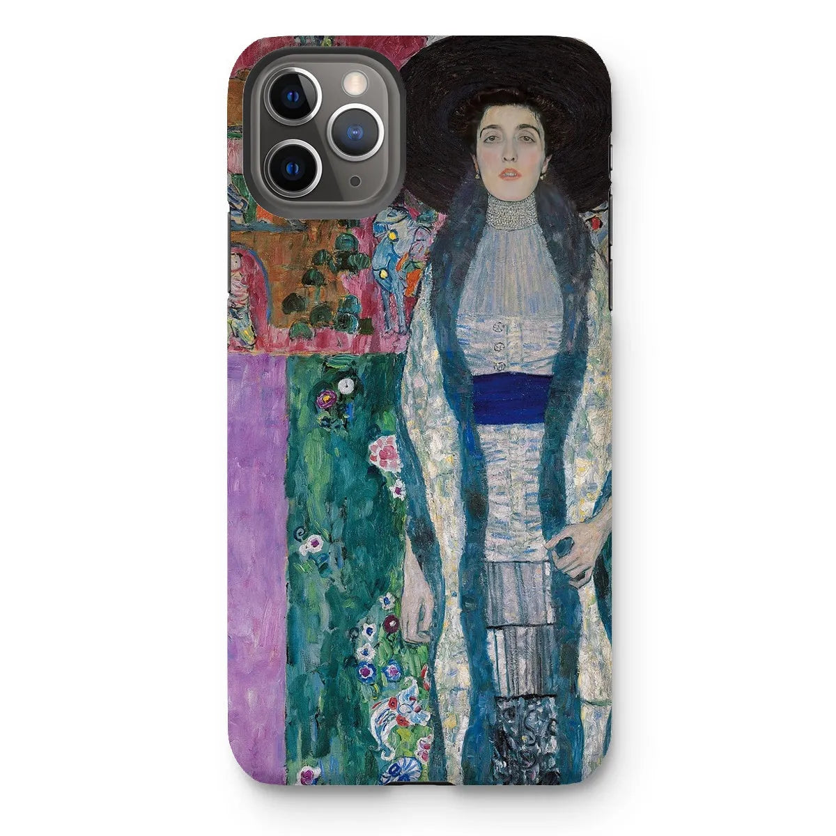Adele Bloch-bauer - Gustav Klimt Portrait Art Phone Case - Iphone 11 Pro Max / Matte - Mobile Phone Cases - Aesthetic
