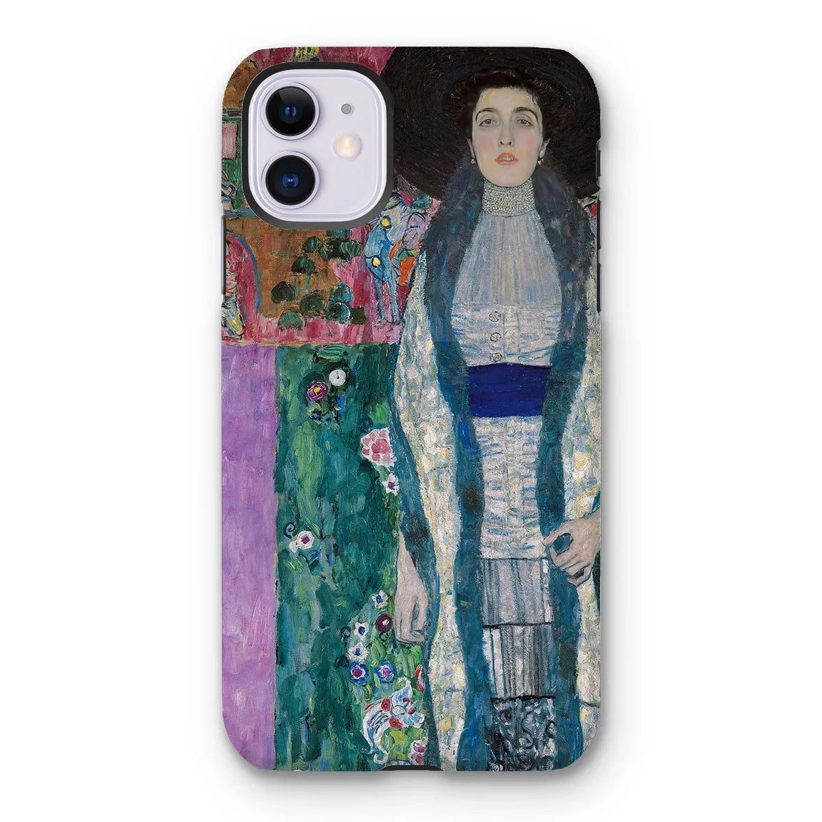Adele Bloch-bauer - Gustav Klimt Portrait Art Phone Case - Iphone 11 / Matte - Mobile Phone Cases - Aesthetic Art