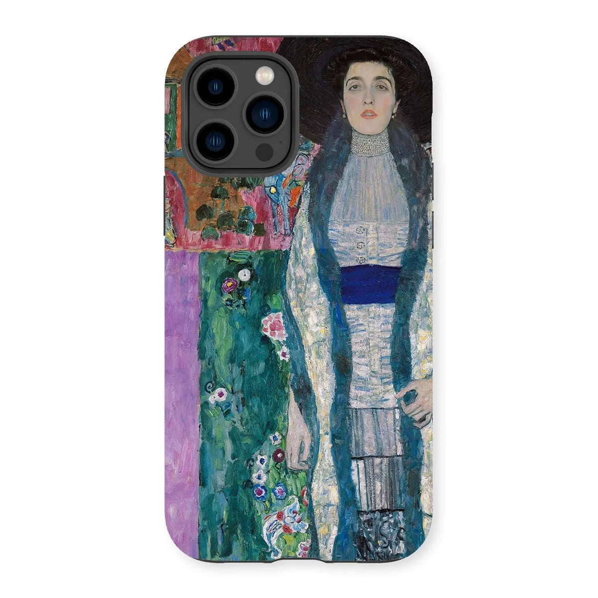 Adele Bloch-bauer - Gustav Klimt Portrait Art Phone Case - Iphone 14 Pro / Matte - Mobile Phone Cases - Aesthetic Art