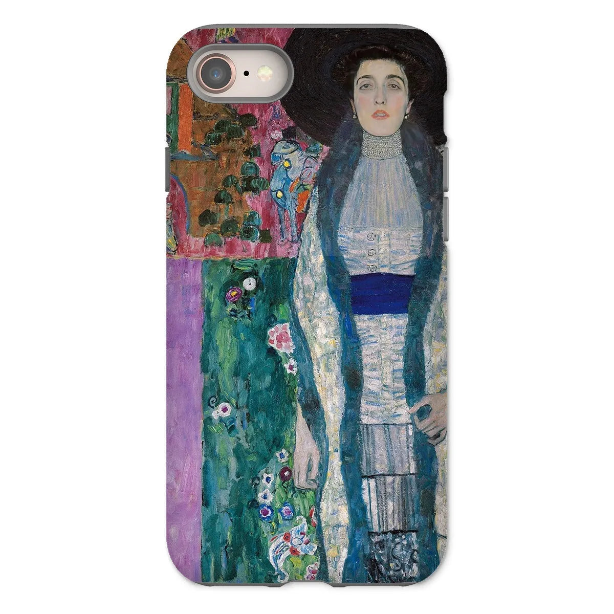 Adele Bloch-bauer - Gustav Klimt Portrait Art Phone Case - Iphone 8 / Matte - Mobile Phone Cases - Aesthetic Art