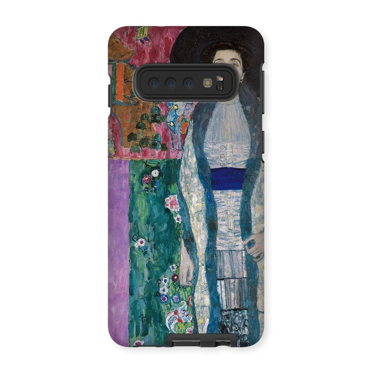 Adele Bloch-bauer - Gustav Klimt Portrait Art Phone Case - Samsung Galaxy S10 / Matte - Mobile Phone Cases - Aesthetic
