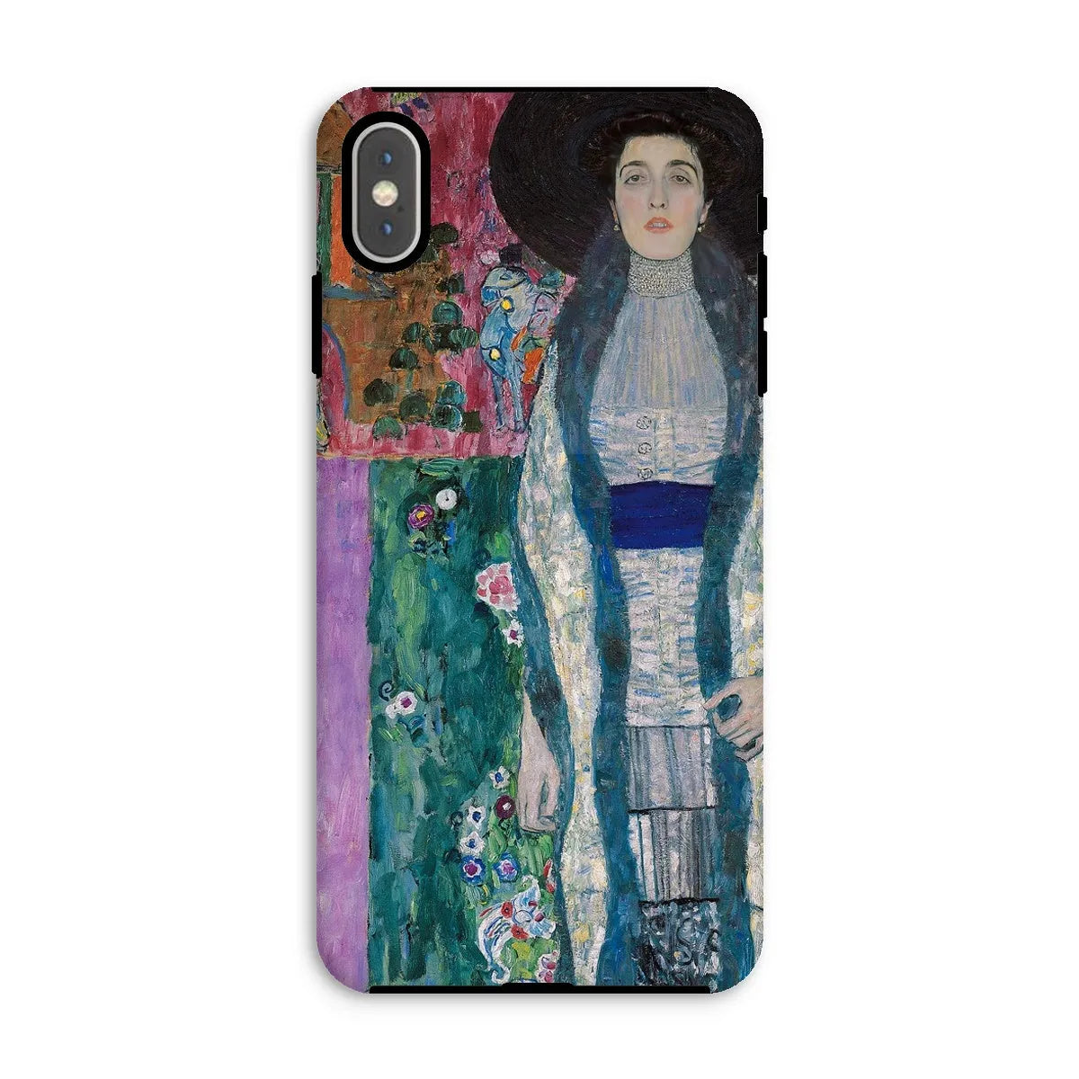 Adele Bloch-bauer - Gustav Klimt Portrait Art Phone Case - Iphone Xs Max / Matte - Mobile Phone Cases - Aesthetic Art