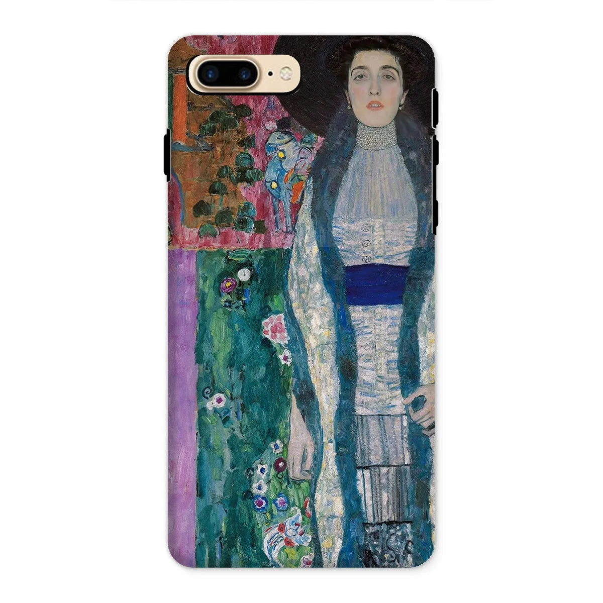 Adele Bloch-bauer - Gustav Klimt Portrait Art Phone Case - Iphone 8 Plus / Matte - Mobile Phone Cases - Aesthetic Art