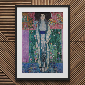 Adele Bloch-bauer - Gustav Klimt Portrait Art Print / Canvas Framed Reproduction Gustav Klimt’s ?Portrait Adele Bloch-bauer I” Portrait, B