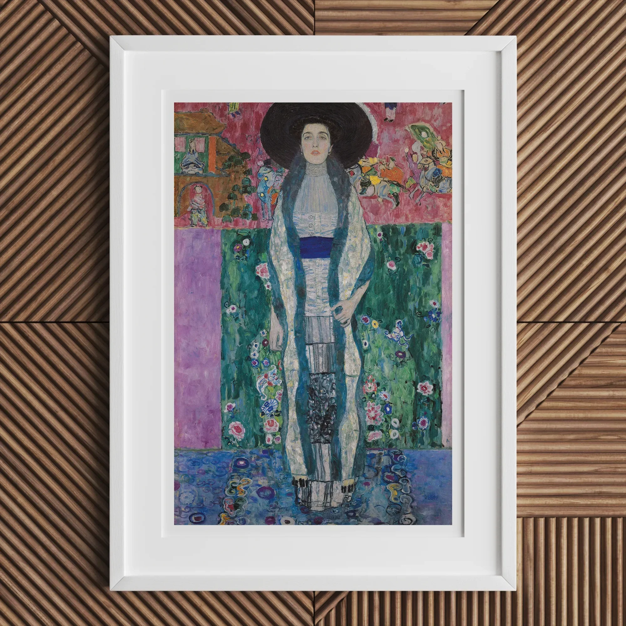 Adele Bloch-bauer - Gustav Klimt Portrait Art Print 16’’x24’’ Posters Prints & Visual Artwork