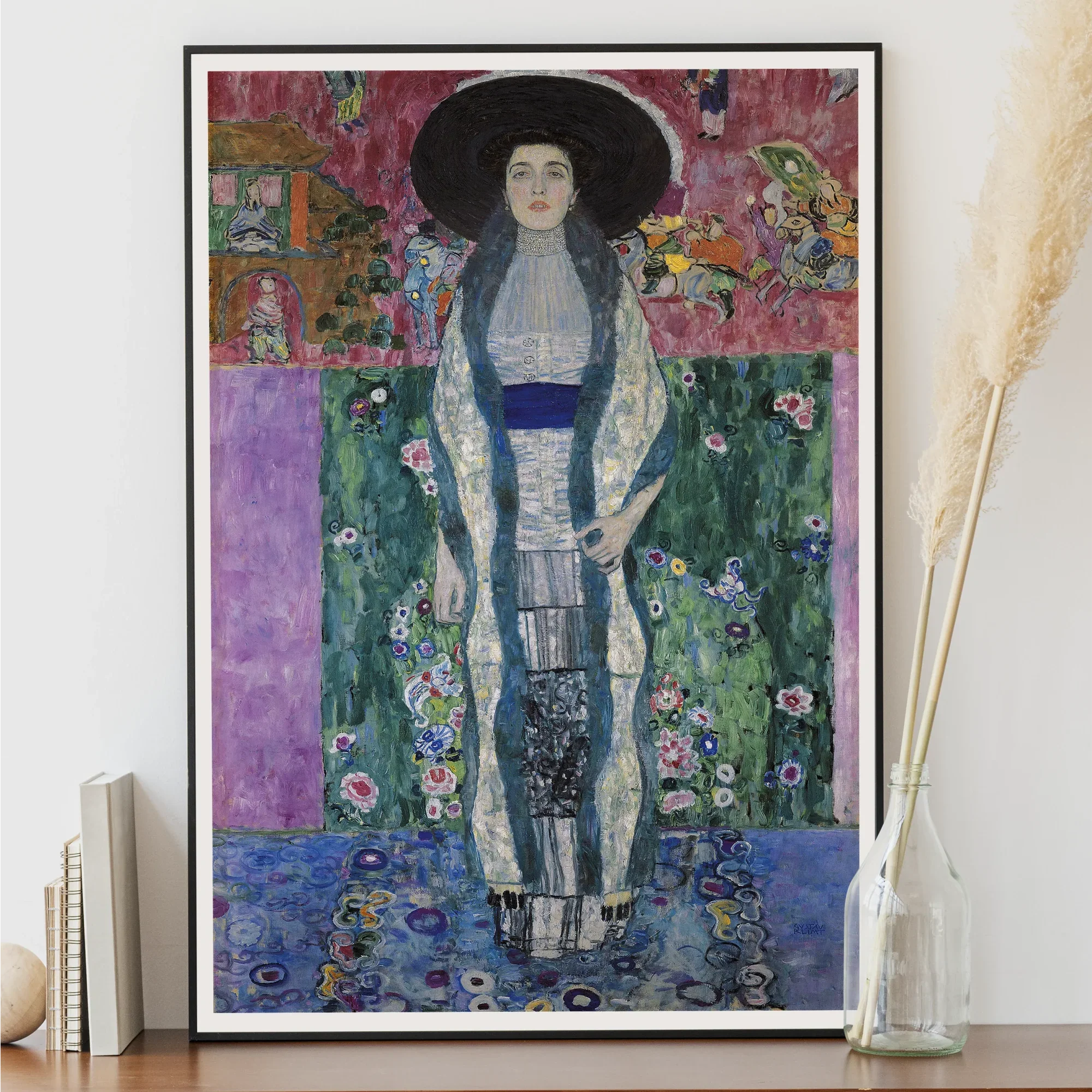 Adele Bloch-bauer - Gustav Klimt Portrait Art Print 20’’x30’’ Posters Prints & Visual Artwork