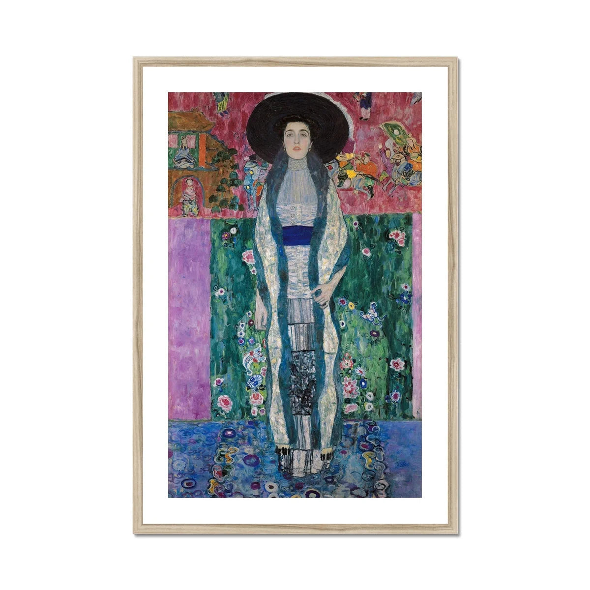 Adele Bloch-bauer - Gustav Klimt Portrait Art Print Posters Prints & Visual Artwork