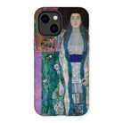 Adele Bloch-bauer - Gustav Klimt Portrait Iphone Case, 14 Plus / Matte, Phone Case Colorful Painting Woman Elegant Dress Shawl