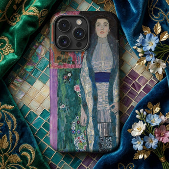 Adele Bloch-bauer - Gustav Klimt Portrait Phone Case Phone Case Detailed Painterly Portrait Woman Ornate Dress Gustav Klimt’s Portrait,
