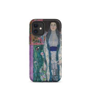 Adele Bloch-bauer - Gustav Klimt Portrait Phone Case Iphone 12 Mini / Matte Iphone Case Painting Gustav Klimt’s Portrait, Adele Bloch-bauer