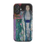 Adele Bloch-bauer - Gustav Klimt Portrait Phone Case Iphone 16 Plus / Matte Klimt’s Painting, Transcends, Turn-of-the-century Viennese