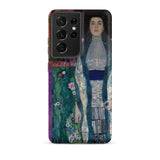 Adele Bloch-bauer - Gustav Klimt Portrait Phone Case Samsung Galaxy S21 Ultra / Matte Phone Case Detailed Painterly Portrait Woman Ornate