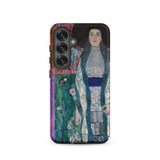 Adele Bloch-bauer - Gustav Klimt Portrait Phone Case Samsung Galaxy S25 / Matte Phone Case Vibrant Textured Print Gustav Klimt’s ?The P