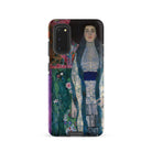 Adele Bloch Bauer Gustav Klimt Portrait Samsung Case, Galaxy S20 / Matte, Smartphone Case Painting Woman Long Dress Hat
