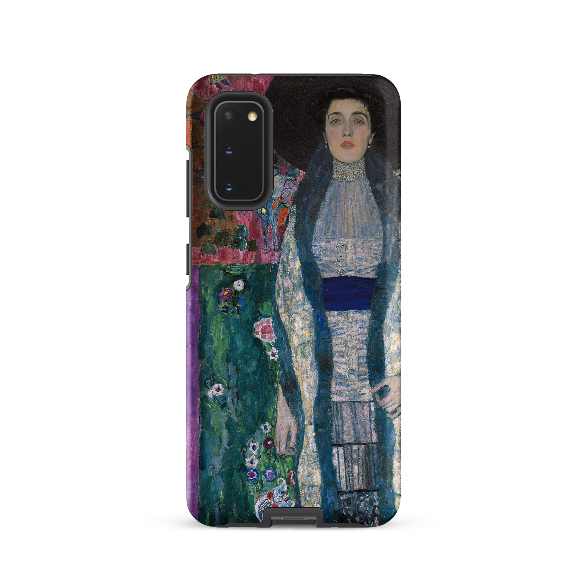 Adele Bloch Bauer Gustav Klimt Portrait Samsung Case, Galaxy S20 / Matte, Smartphone Case Painting Woman Long Dress Hat