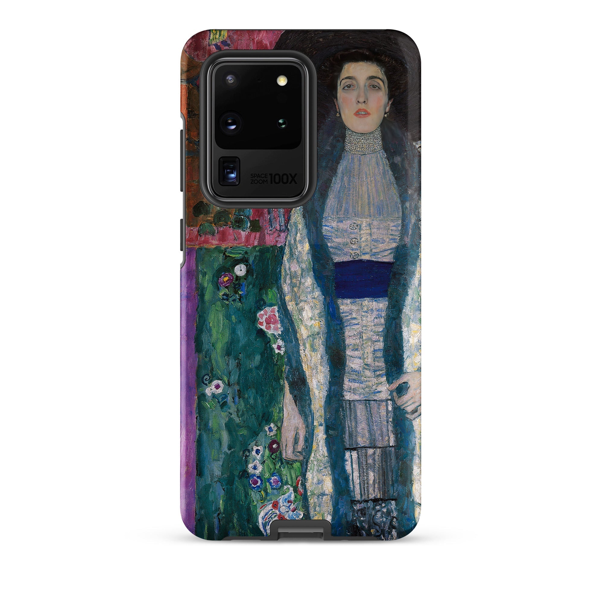 Adele Bloch Bauer Gustav Klimt Portrait Samsung Case, Galaxy S20 Ultra / Matte, Smartphone Case Painted Portrait Woman