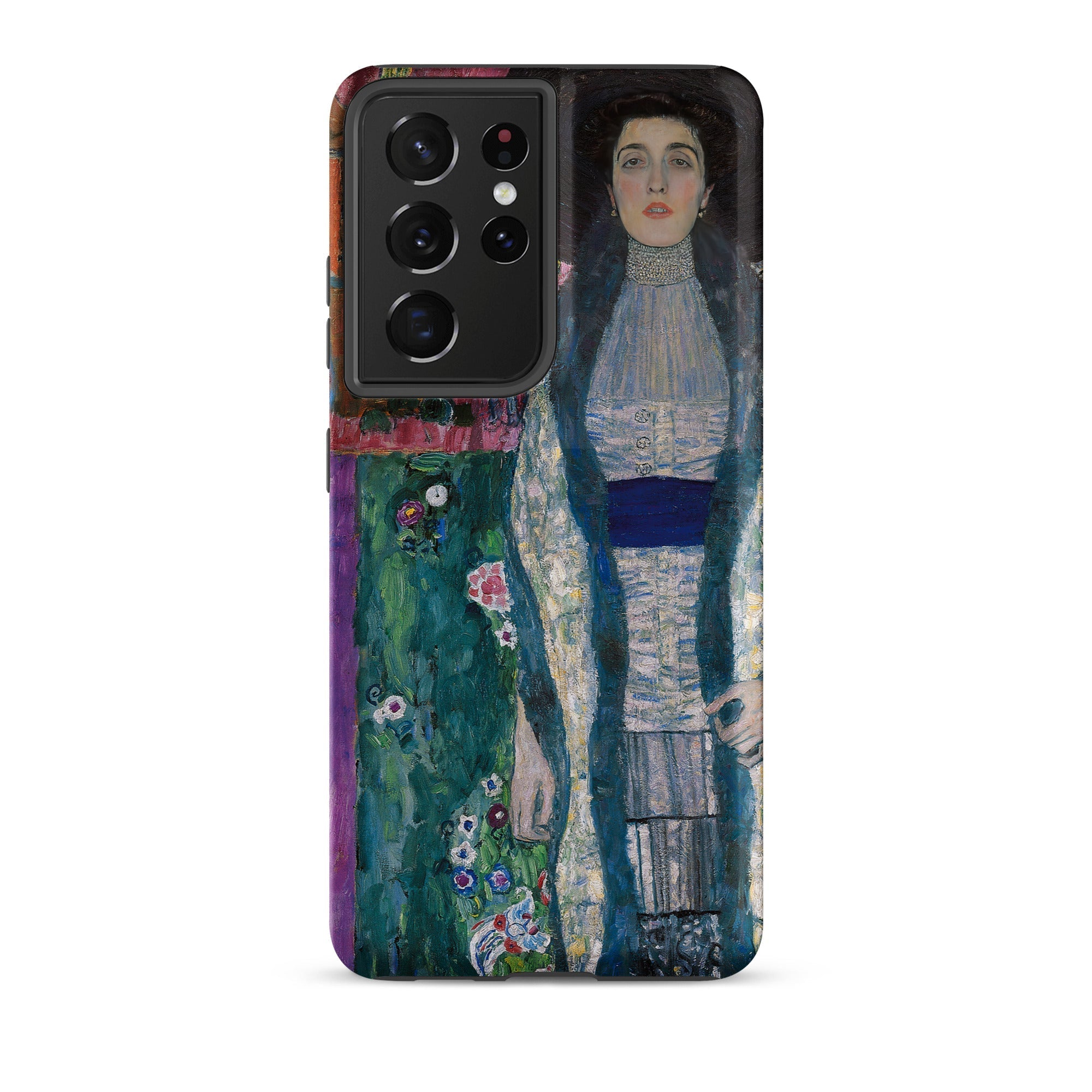 Adele Bloch Bauer Gustav Klimt Portrait Samsung Case, Galaxy S21 Ultra / Matte, Smartphone Case Classical Painting Woman