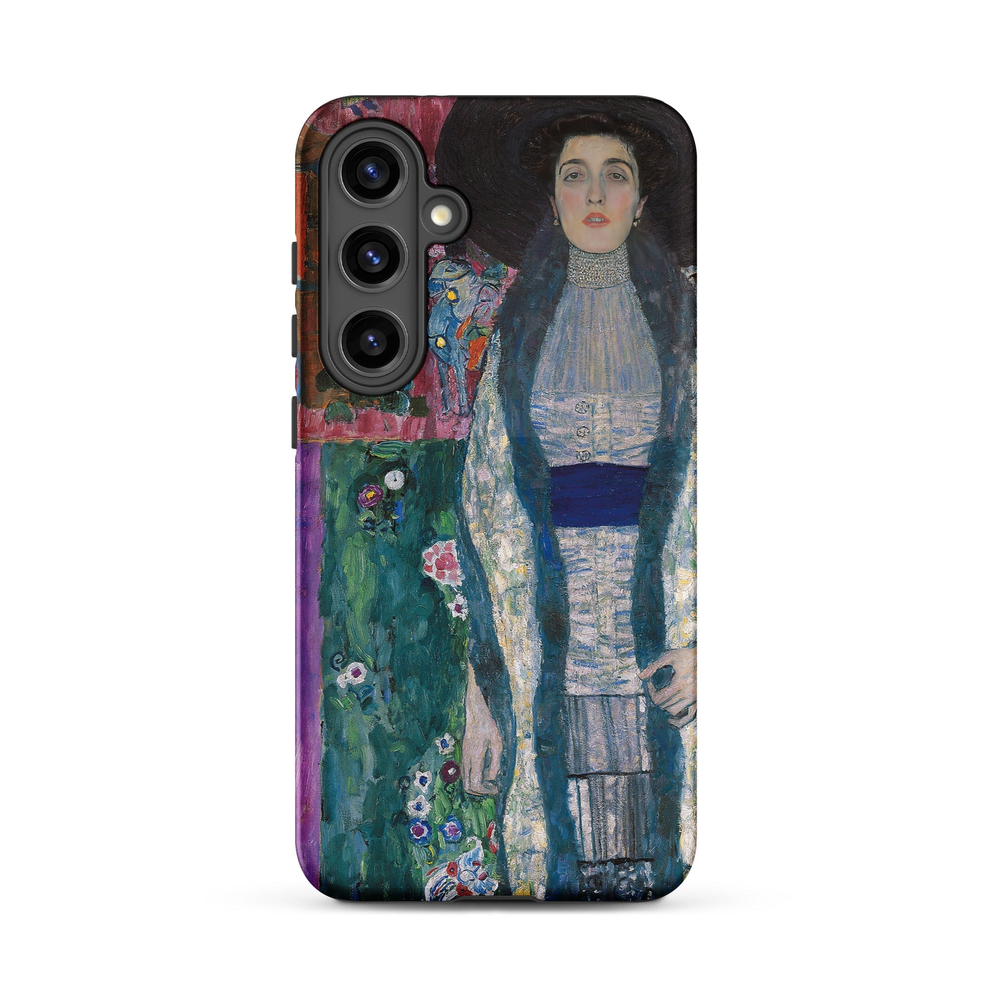 Adele Bloch Bauer Gustav Klimt Portrait Samsung Case, Galaxy S24 Plus / Matte, Smartphone Case Classical Painting Woman