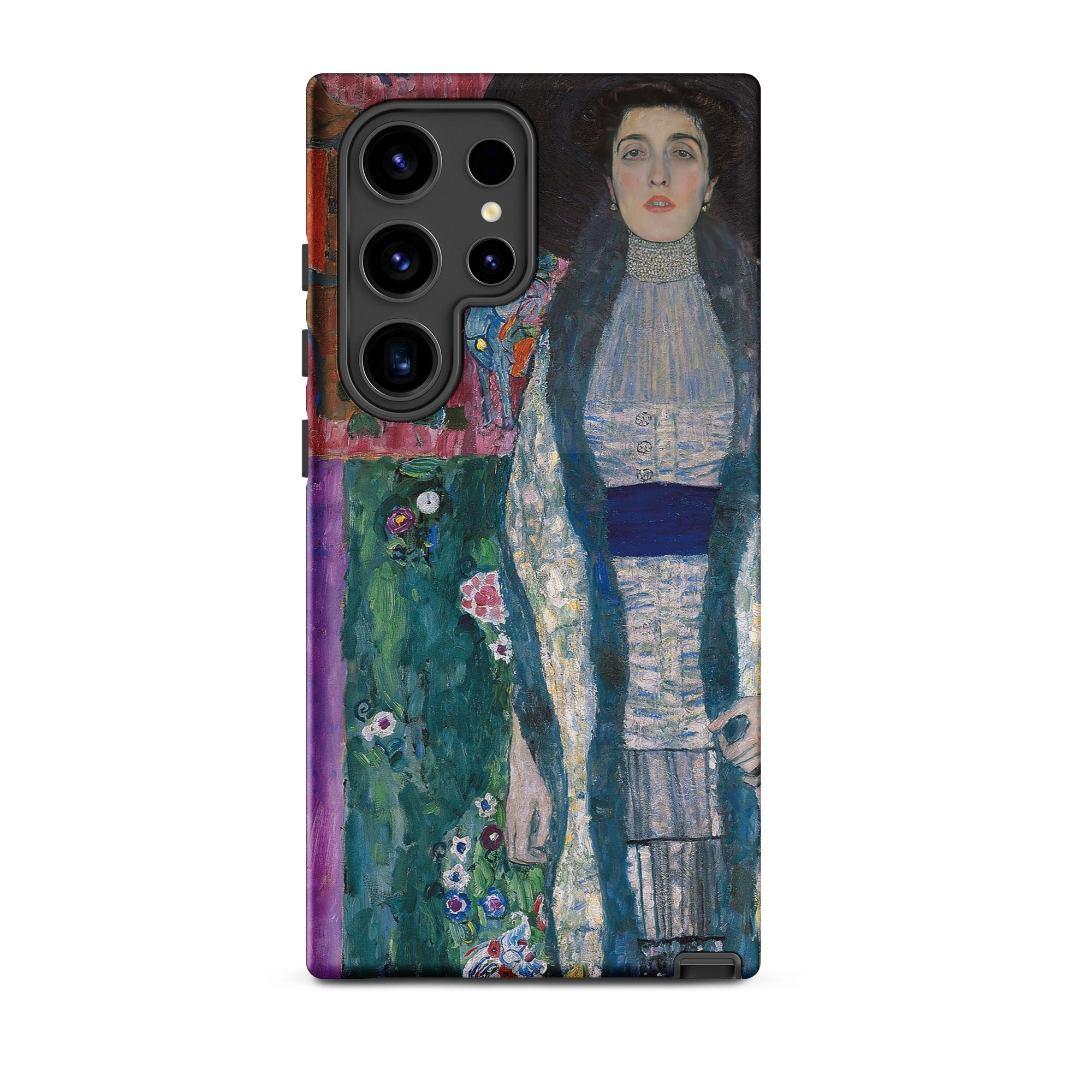 Adele Bloch Bauer Gustav Klimt Portrait Samsung Case, Galaxy S24 Ultra / Matte, Smartphone Case Classic Portrait Painting Design