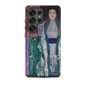 Adele Bloch-bauer - Gustav Klimt Portrait Samsung Case, Galaxy S25 Ultra / Matte, Smartphone Case Classic Portrait Painting Woman