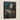 The Admiral - Baroque Gay Naval Portrait Framed Canvas, Framed Portrait Person Ornate Historical Armor