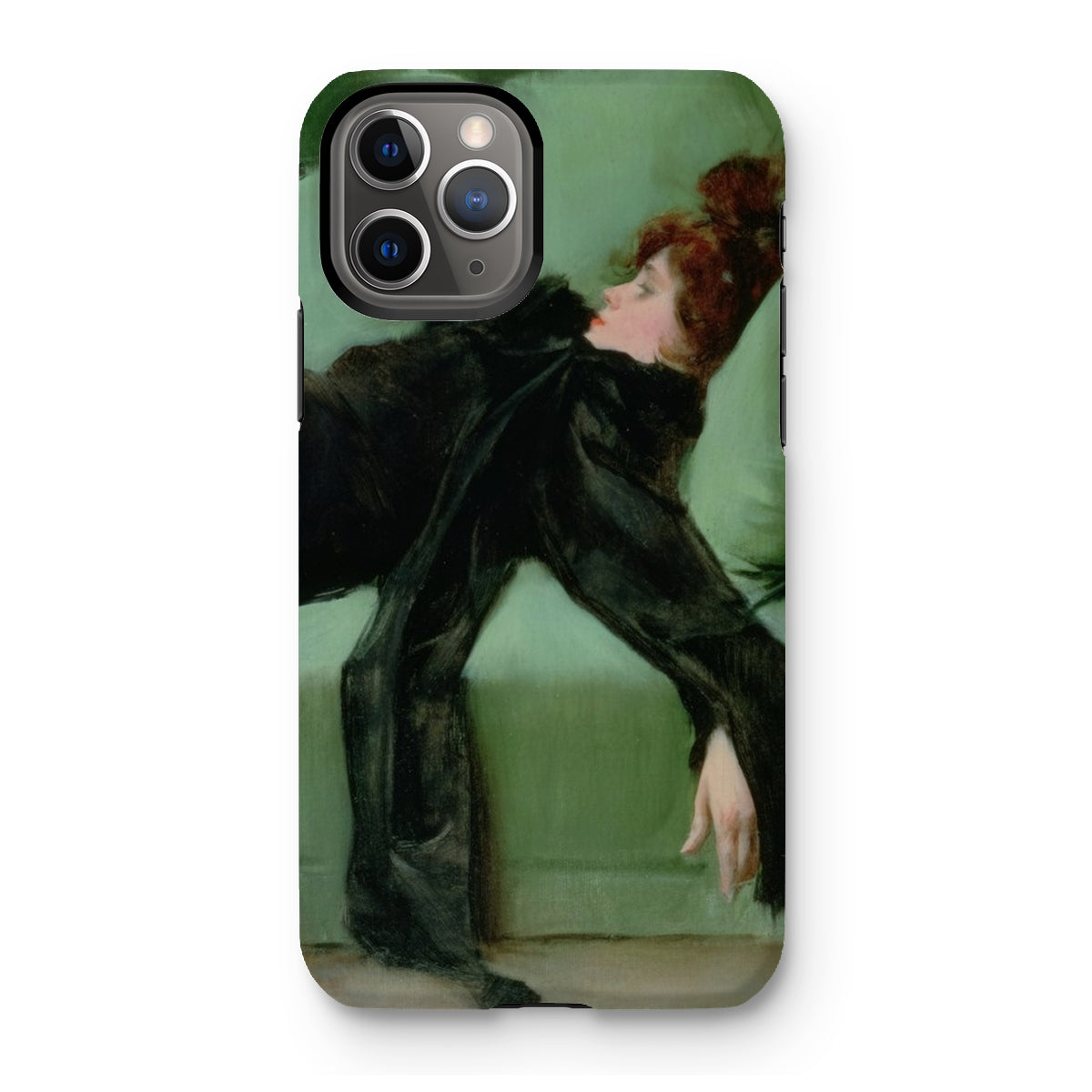 After the Ball - Ramon Casas y Carbo Iphone Case, 11 Pro / Matte, Iphone Case Painting Woman Black
