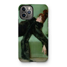 After the Ball - Ramon Casas y Carbo Iphone Case, 11 Pro / Matte, Iphone Case Painting Woman Black
