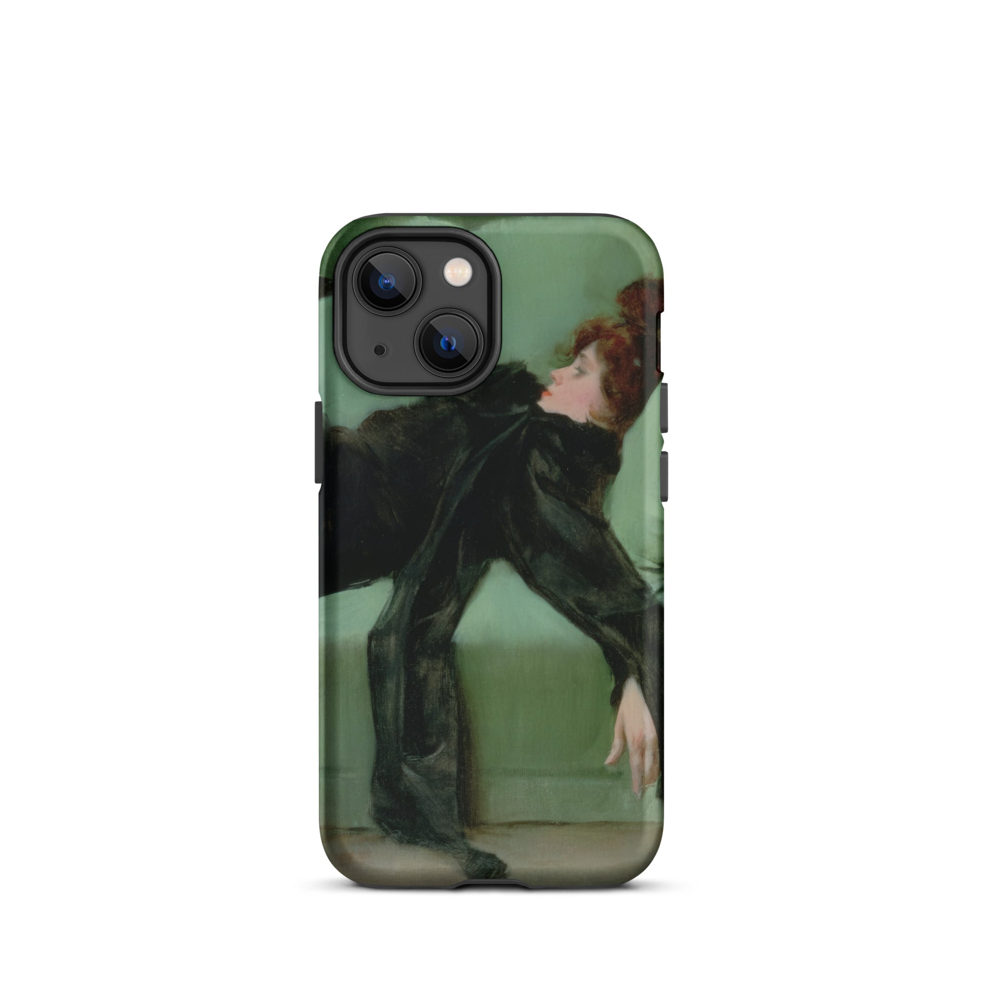 After the Ball Ramon Casas y Carbo Iphone Case, 13 Mini / Matte, Iphone Case Painting Woman Black