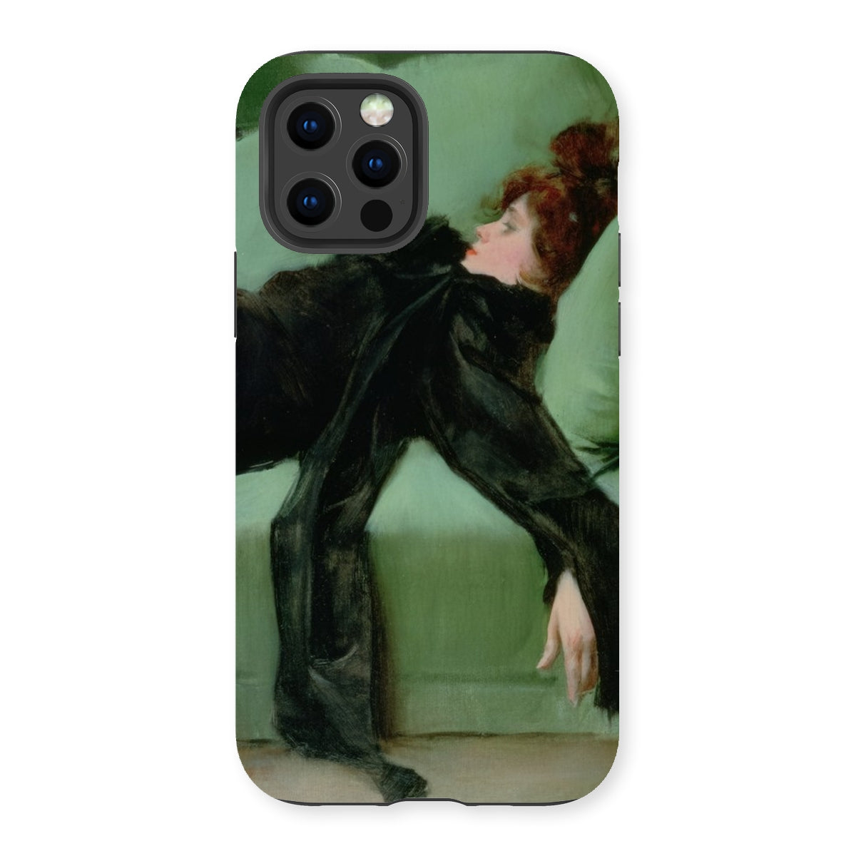 After the Ball - Ramon Casas y Carbo Iphone Case, 13 Pro / Matte, Phone Case Painting