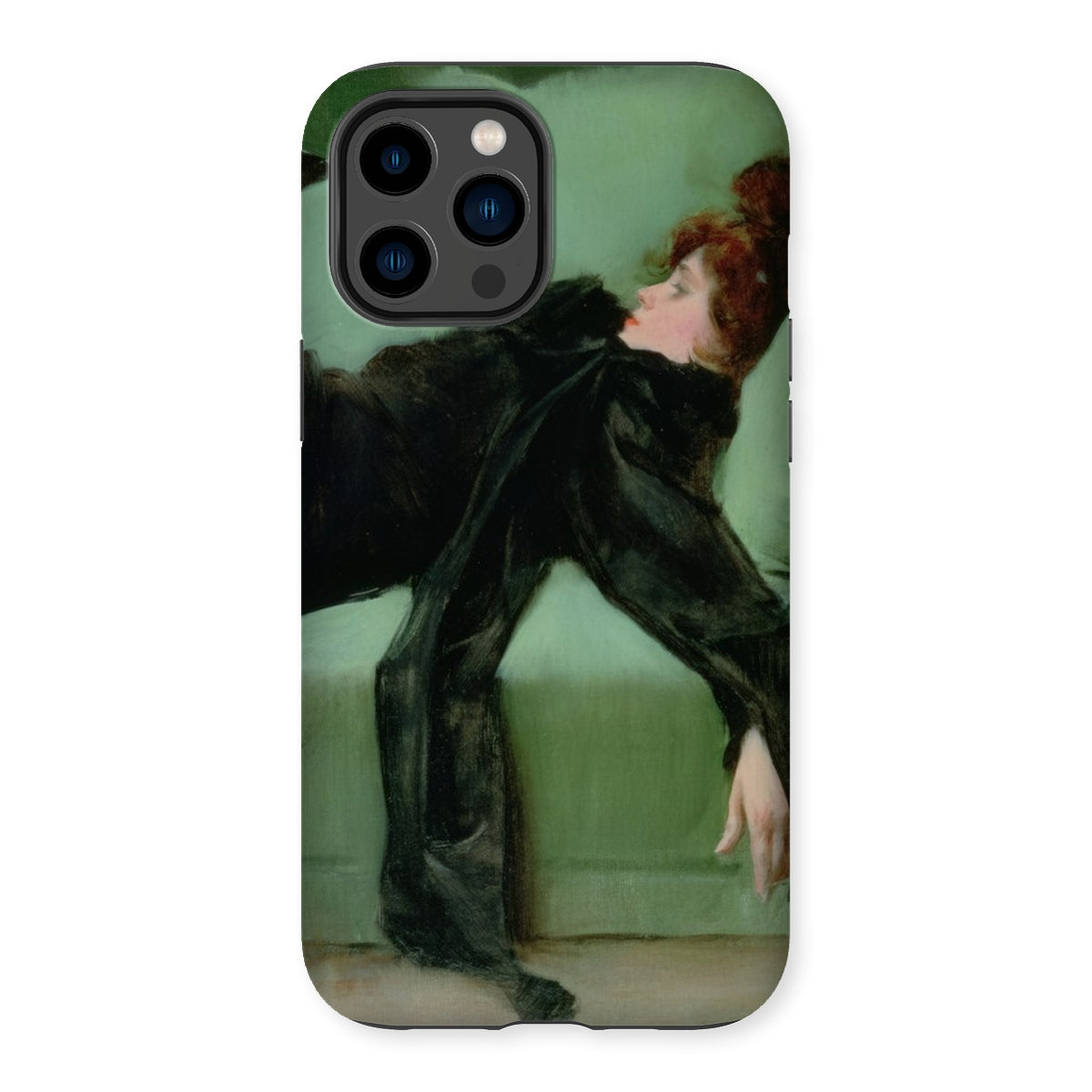 After the Ball - Ramon Casas y Carbo Iphone Case, 14 Pro Max / Matte, Phone Case Painting Woman