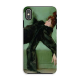After the Ball - Ramon Casas y Carbo Iphone Case, Xs Max / Matte, Artistic Phone Case