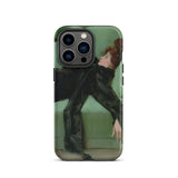 After the Ball - Ramon Casas y Carbo Phone Case Iphone 13 Pro / Matte Iphone Case Painting Ramon Casas, Fevered Sigh, Her Limbs,