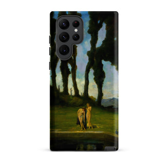 After the Bath - Charles Walter Stetson Phone Case, Samsung Galaxy S22 Ultra / Matte, Mobile Cases, Toby Leon