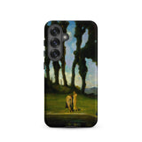 After the Bath - Charles Walter Stetson Phone Case, Samsung Galaxy S25 / Matte, Mobile Cases, Toby Leon