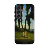 After the Bath - Charles Walter Stetson Phone Case, Samsung Galaxy S25 Plus / Matte, Mobile Cases, Toby Leon