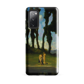 After the Bath - Charles Walter Stetson Phone Case Mobile Cases Black Phone Case Printed Reproduction Painting Garden Earthly Walter