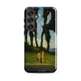 After the Bath - Charles Walter Stetson Funda Samsung, Galaxy S25 Plus / Brillo, Fundas para Teléfonos Móviles, Toby Leon