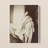 After the Bath - Edgar Degas Art Print / Canvas, 12x16’’ / 31x41cm / White Frame, Posters Prints & Visual Artwork, Toby Leon