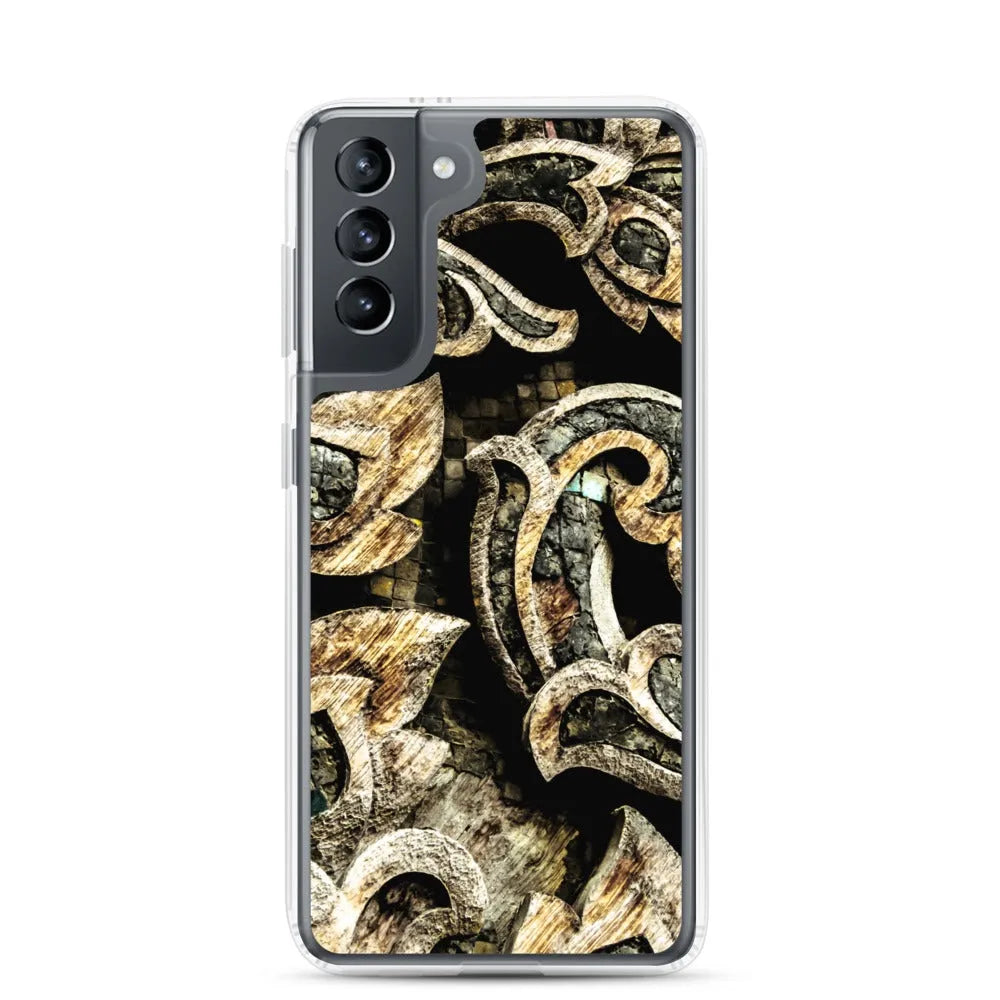 Against The Grain Samsung Galaxy Case - Samsung Galaxy S21 - Mobile Phone Cases - Aesthetic Art