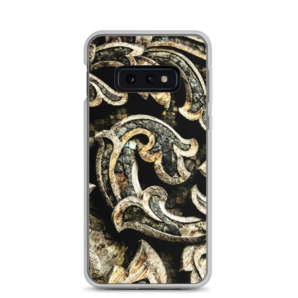 Against The Grain Samsung Galaxy Case - Samsung Galaxy S10e - Mobile Phone Cases - Aesthetic Art